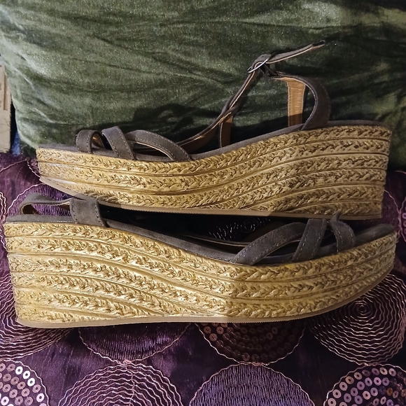 🎈🎈BUY 1 GET 1 FREE💥Like New L4L Lust For Life Wedges Sz 7.5 - Picture 6 of 11